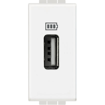 Incarcator USB, 1 modul, 5V, 1100mA, Alb, Living Light N4285C1, alternativo.ro