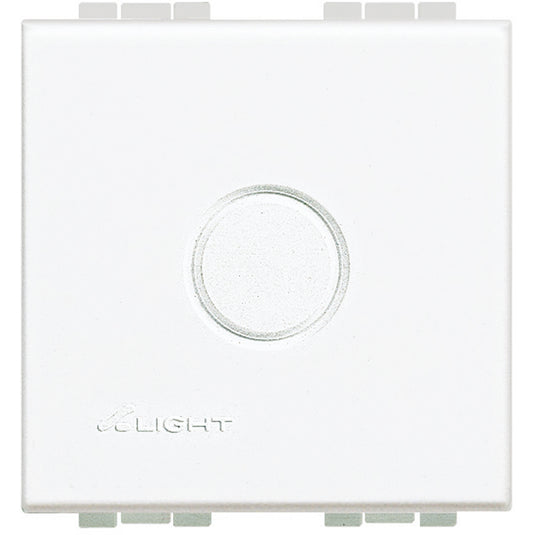 Tasta falsa, cu iesire cablu, 2 module, Alb, Living Light N4951