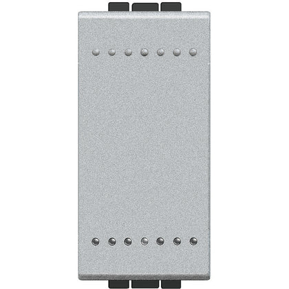 Intrerupator cap-scara, 1 modul, 16A, borne cu surub, Aluminiu, Living Light NT4003N, , alternativo.ro