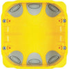 Doza aparataj modular, gips-carton, 6 (3+3) module, 111x116x52mm, galben, Matix Bticino  PB526N