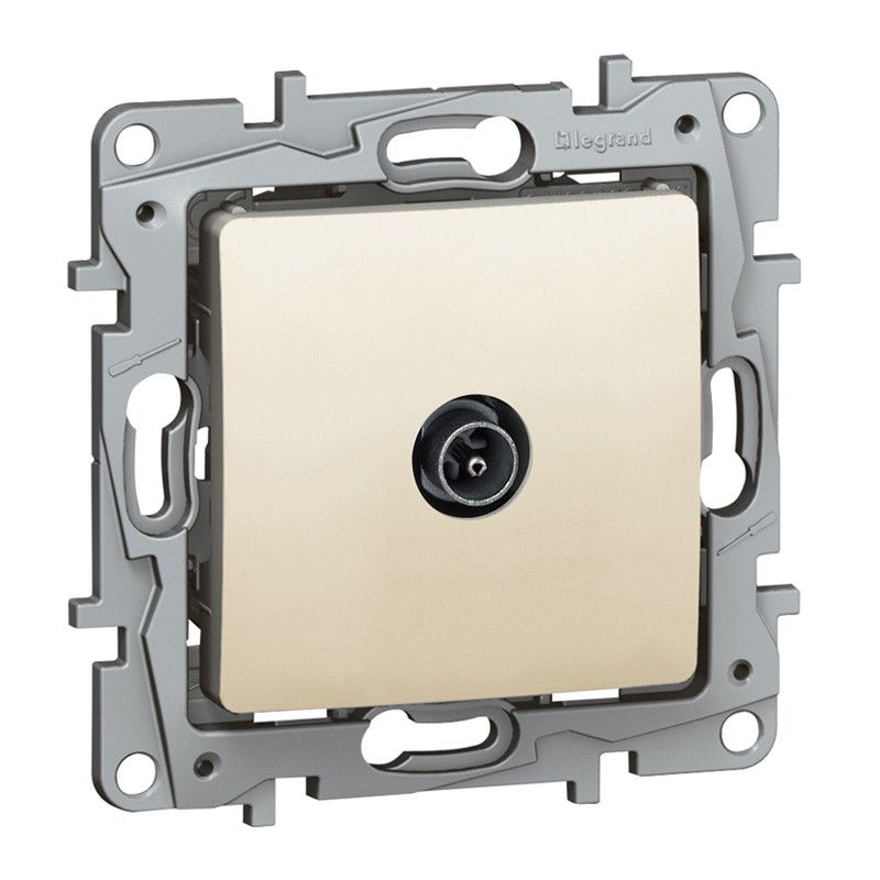 Priza TV, conexiune stea, conector tata, ivoar, Niloe 664851, 1, alternativo.ro