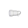 Priza mobila cu inel, cu contact de protectie, 16A, alb, Legrand 050331