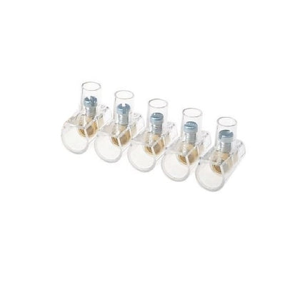 Conector terminal, 16 mm², 5 poli, transparent, Gewiss GW44664, , alternativo.ro