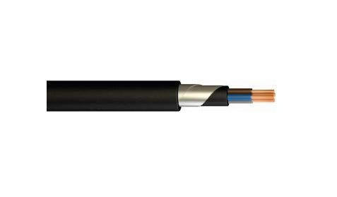 Cablu cupru, rigid, armat, CYABY-F 3x6 mm²