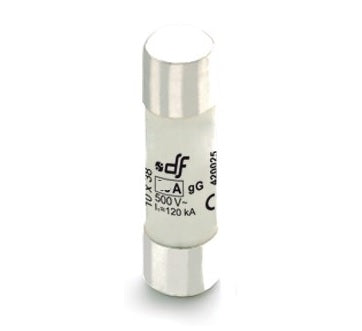 Siguranta cilindrica, 1A, gG, 10x38mm, DF Electric 02-106, , alternativo.ro