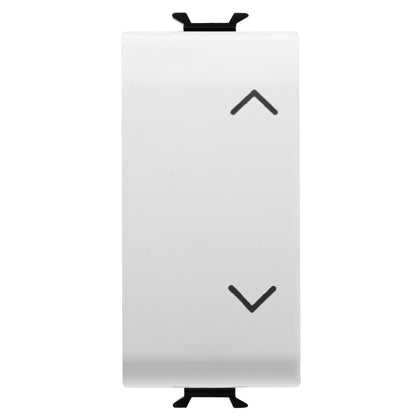 Intrerupator pentru storuri, 10A, 1 modul, alb, Chorus GW10140, , alternativo.ro