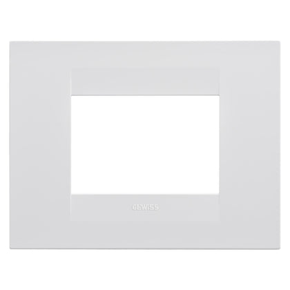 Rama decorativa, 3 module, Alb, Chorus GEO GW16403TB, , alternativo.ro