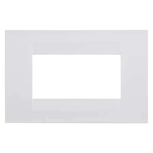 Rama decorativa, 4 module, Alb, Chorus GEO GW16404TB