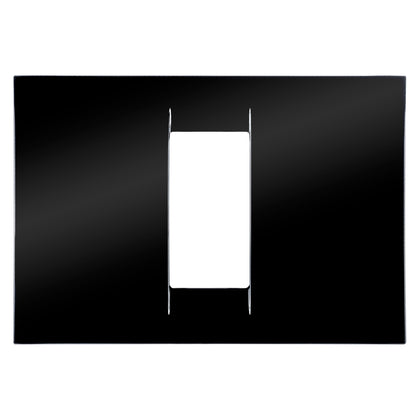 Placa ornament, 1 modul, negru, System Virna GW22111, , alternativo.ro
