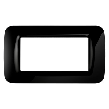 Placa ornament, 4 module, negru, System Top GW22514, , alternativo.ro