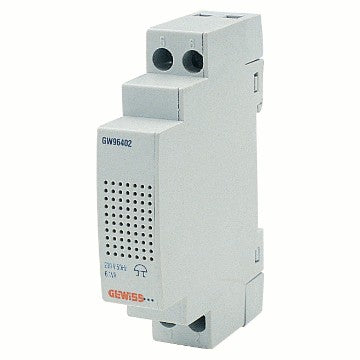 Sonerie modulara, prindere pe sina DIN, 230V, 1 modul, Gewiss GW96402, alternativo.ro