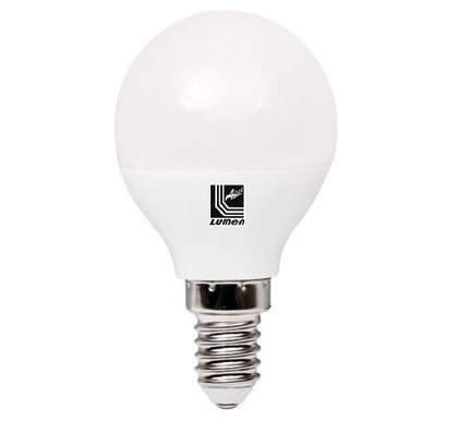 Bec LED sferic, E14, 5W, 480Lm, lumina rece 6200K, Lumen 13-141250, , alternativo.ro